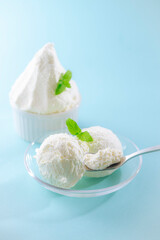 冷たくて美味しいアイスクリーム