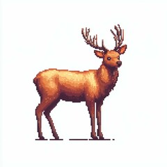 Deer Pixel Art