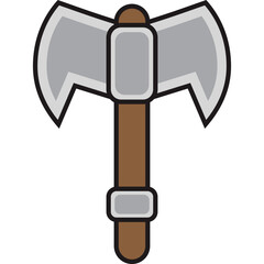 Axe Flat Vector Illustration