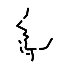 chin line icon
