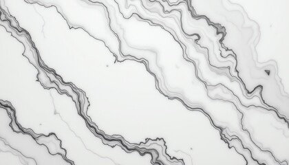Obraz premium Elegant marbled texture in soft monochrome tones.