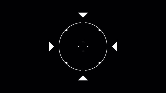 crosshair asset for gaming and loading screen
