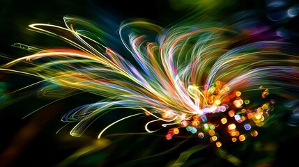 燃え盛るエネルギーの奔流