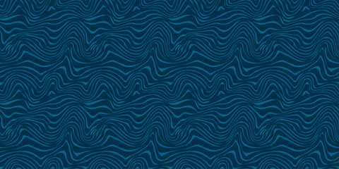 Wavy shapes background. Seamless pattern. Vector. なみなみパターン　シームレス