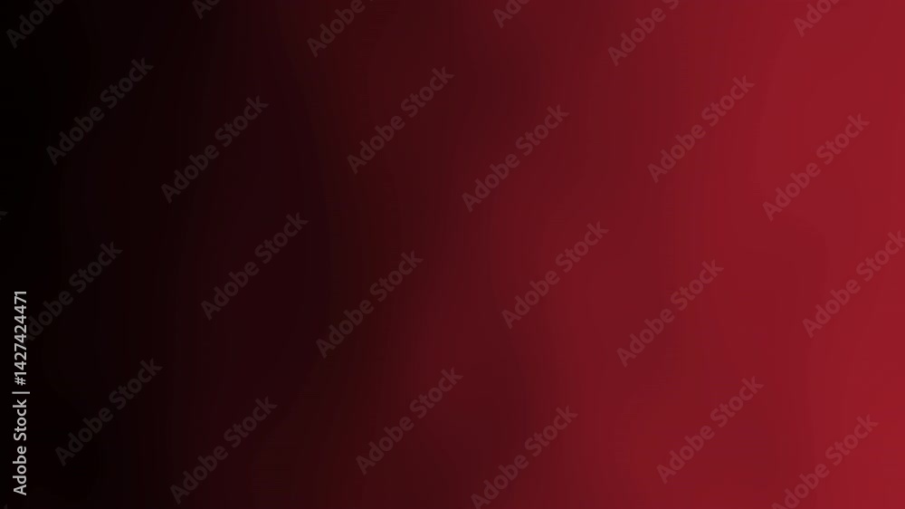 Poster a smooth, gradient background transitioning from deep red to black, creating a warm and inviting atm