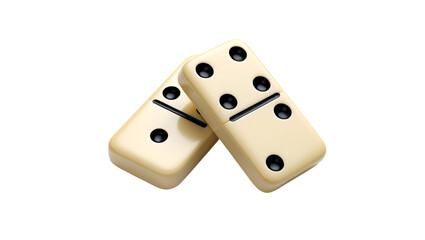 domino on transparent background 