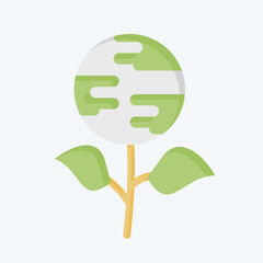 Icon World Peace. related to World Peace symbol. flat style. design editable