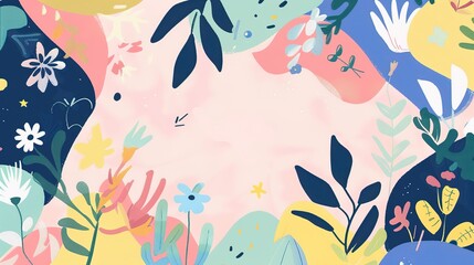 Flag Day Creative Background: Using Ingenious Ideas as a Brush, Painting a Novel Expression and Artistic Fantasy of Flag Culture