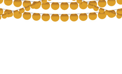 Happy birthday vector transparent background. colorful happy birthday border frame with confetti