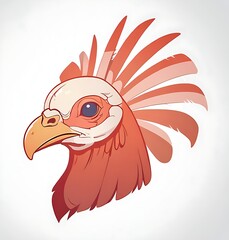 vector illustration of a turkey 