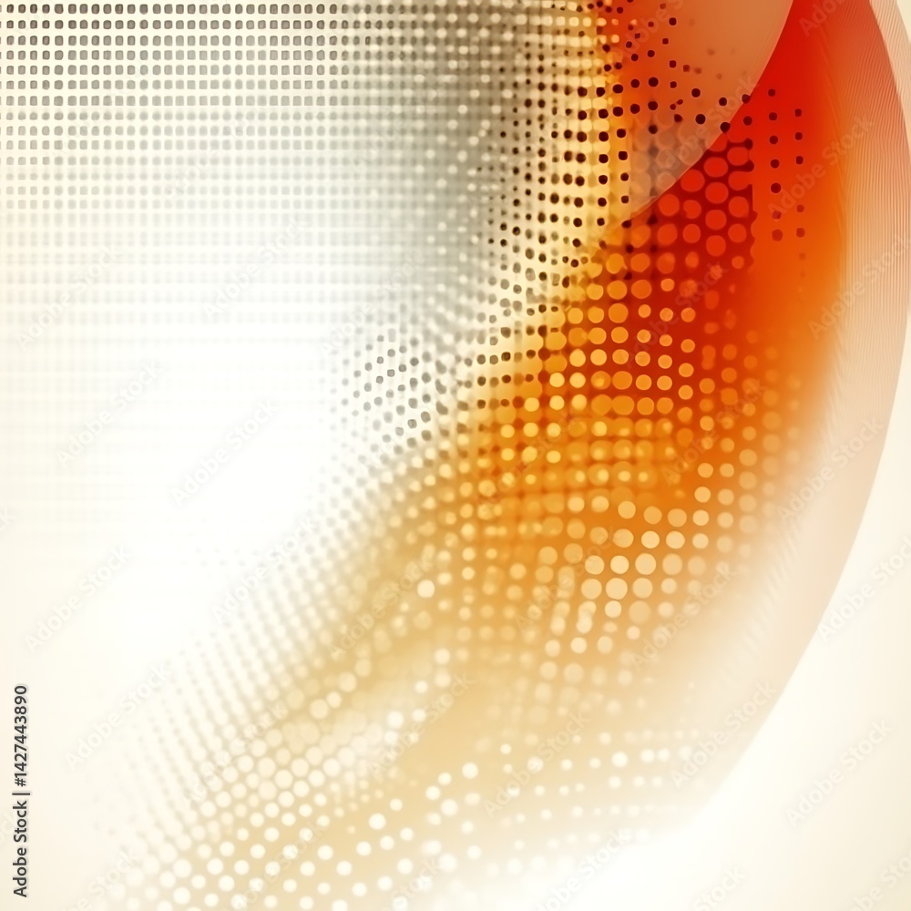 Poster abstract background design with dynamic shapes and color transitions