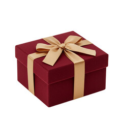 Obraz premium Gift box isolated on transparent background