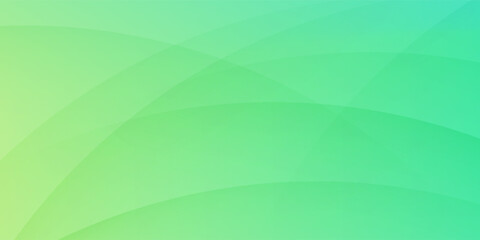 Curved Green Abstract Background with Gradient Waves. Ideal for eco branding, wellness themes, technology designs, and presentation backdrops.