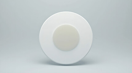 Minimal Round Climate Sensor with Soft Inner Ring  
