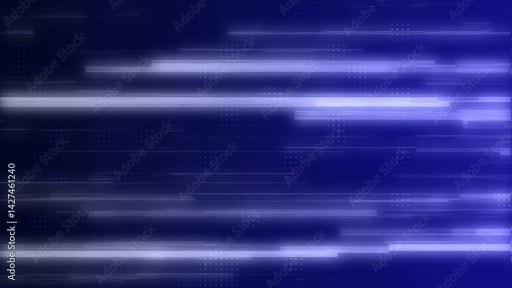 Poster blue light streaks with motion blur. seamless loop animation. computer generated abstract modern bac