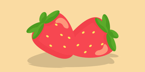 Set of summer backgrounds with fruits in a stylized steel. Vector backgrounds.