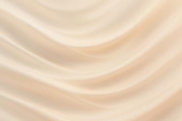 Fototapeta premium Flowing Silk-Inspired Texture with Soft Light Gradients and Warm Tones