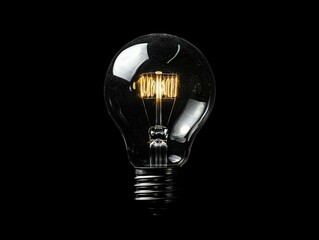 Obraz premium Glowing Lightbulb