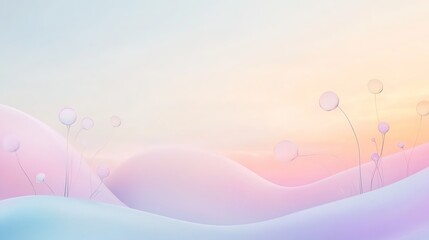 Delicate Pastel Gradient Texture Background. Soft and Elegant Design for Various Applications