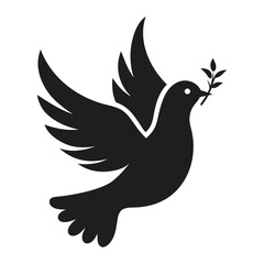dove of peace icon design