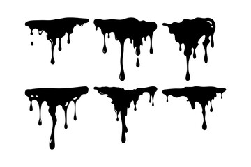 Dripping Liquid Splatters Design, dripping ink designs, Abstract Vector Design