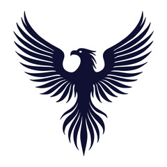 eagle tribal tatto vector design