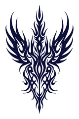 tribal tatto vector design