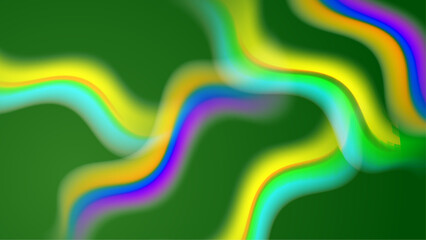Colorful abstract background with wavy lines. Suitable for digital presentations, website graphics, and modern design projects. Bright and dynamic.