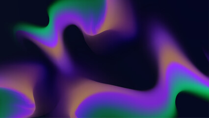 Gradient with purple green and blue hues suitable for backgrounds, website design, social media posts, and artistic projects.