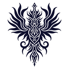 tribal tatto vector design