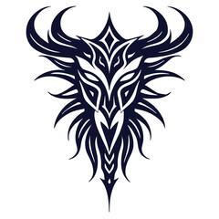 tribal tatto vector design