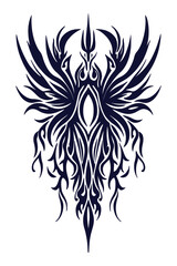 tribal tatto vector design