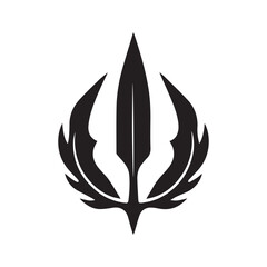 Spear Logo Vector Image Graphic