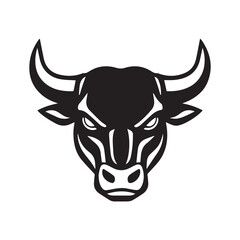 Bull Logo Vector Image Graphic