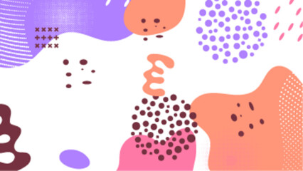 Colorful abstract pattern suitable for backgrounds, textiles, packaging design, and digital art projects. Vibrant and eye catching design element.