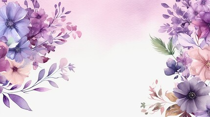 Watercolor Floral Bouquet