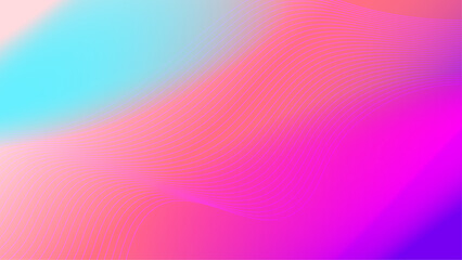 Gradient pink and blue background with wavy lines. Perfect for modern designs, social media posts, website headers, and digital art projects.