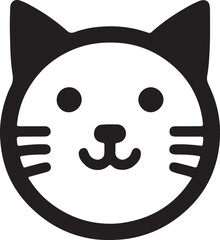  Cat simple icon. Vector ICON all icon Viktor