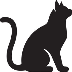  Cat simple icon. Vector ICON all icon Viktor
