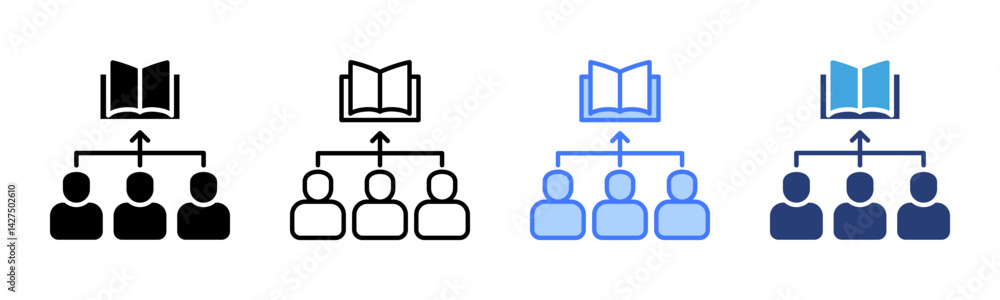 Poster Pathways icon sheet multiple style collection