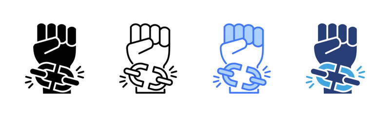 Freedom icon sheet multiple style collection