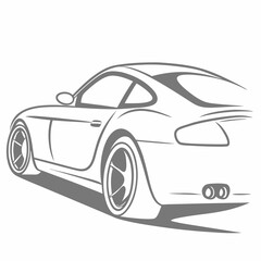 Clean Minimalist Vector Side