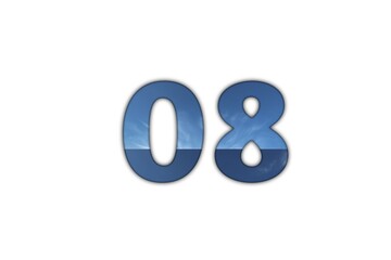 Sky and Sea Number Eight: A Serene Digital Artwork