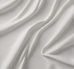 Fototapeta premium Faded white linen texture, subtle wrinkles, seamless background , rustic, fabric, pale