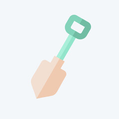 Icon Showel. related to Repair Tools symbol. flat style. design editable