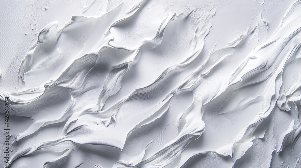Poster dynamic texture exploration of horizontal pure white background art abstract design studio creative 