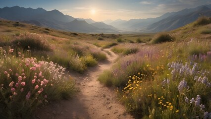 Path of Wildflowers