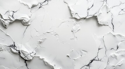 Obraz premium Studio setting with textured white marble background aesthetic appeal in clean environment