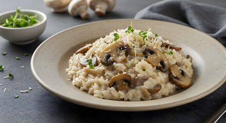 risotto with mushrooms