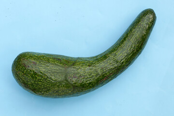 Long avocado fruit, Fresh long neck avocado